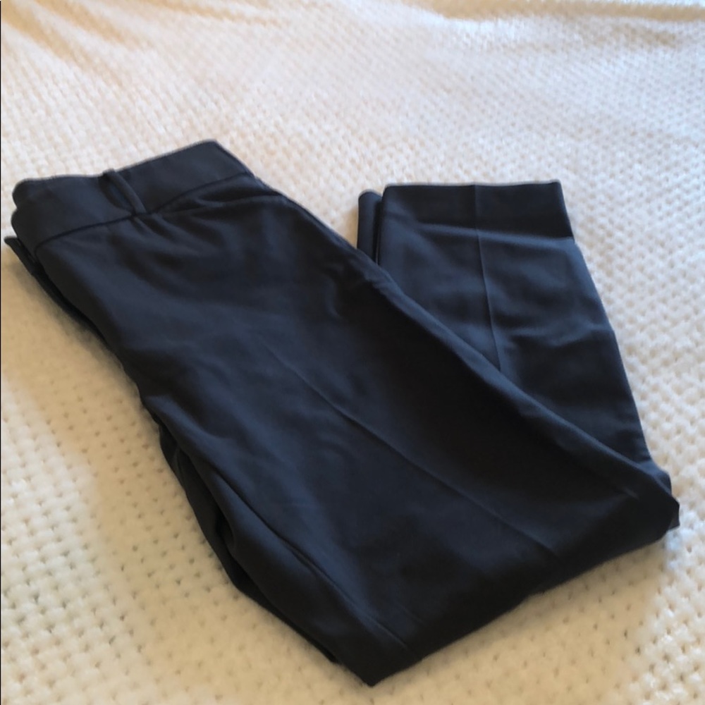 Loft Marisa skinny grey pants